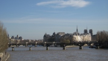 crossing the seine